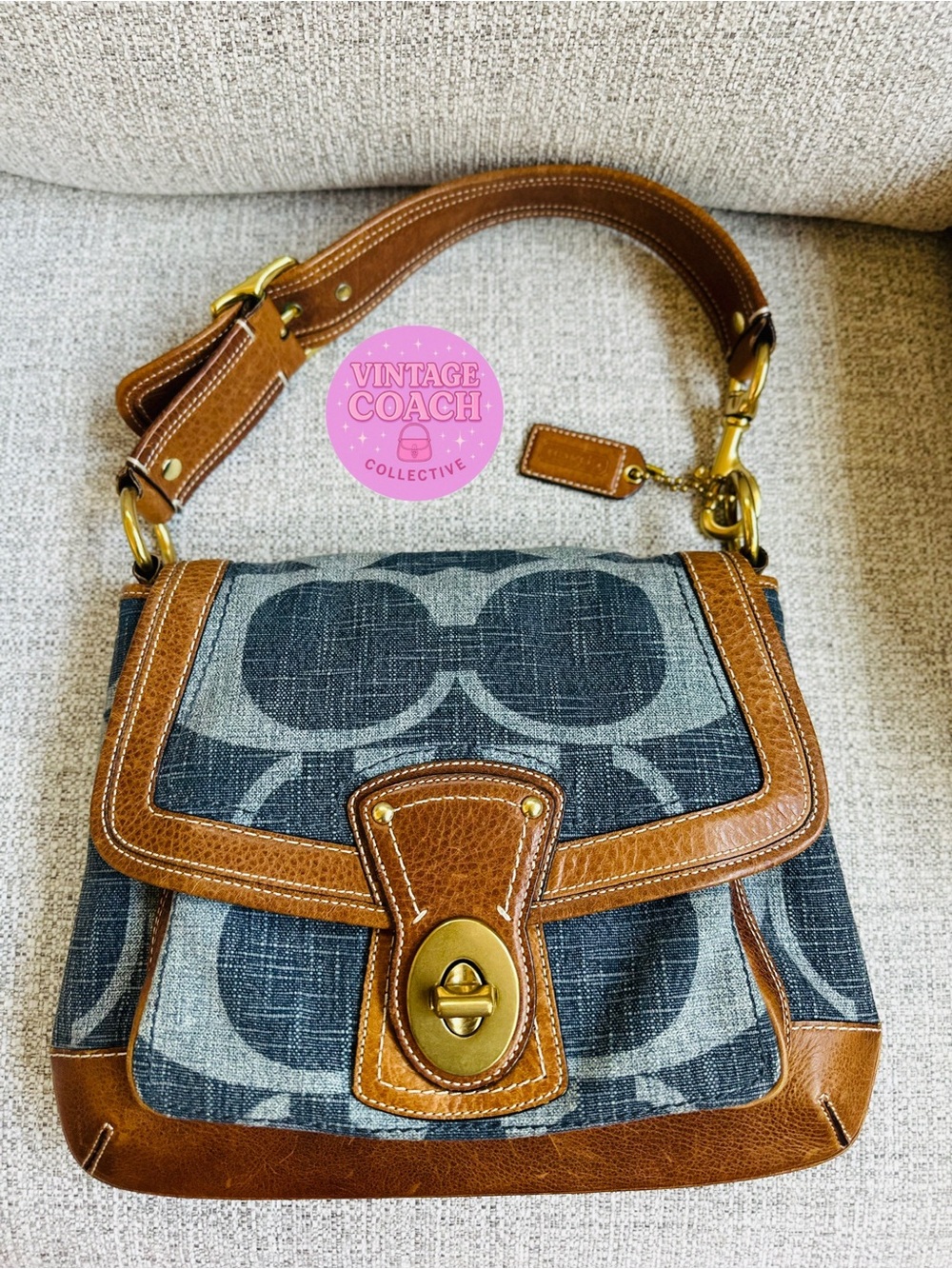 Coach denim Ali legacy
